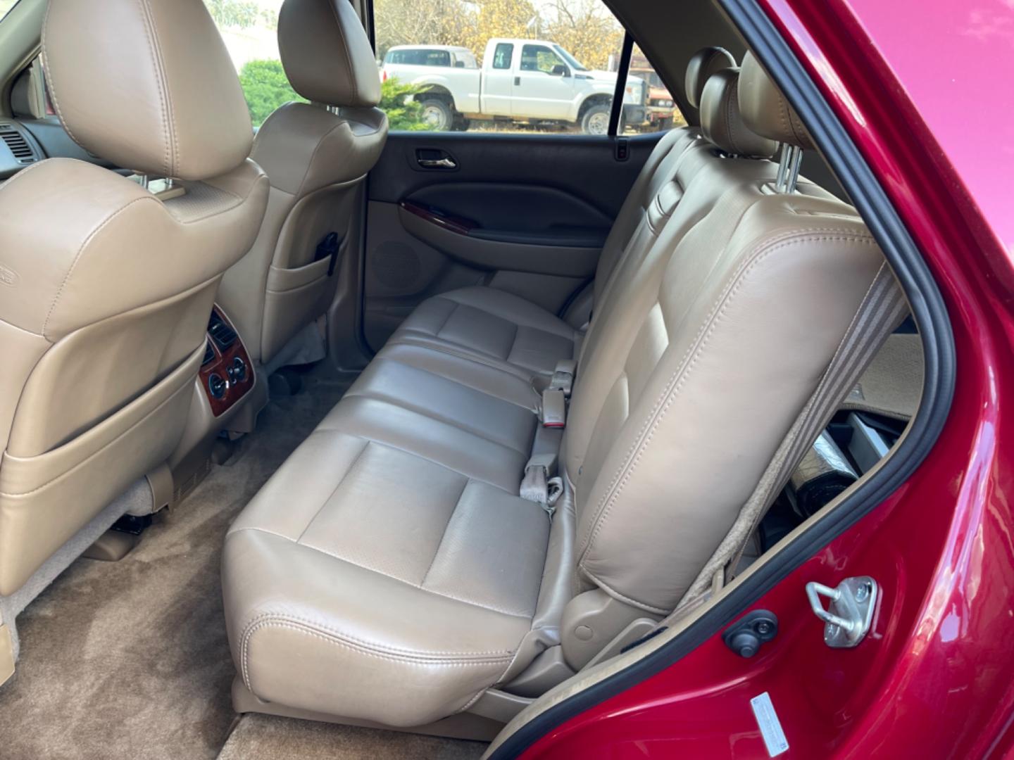 2003 Maroon /Tan Acura MDX Touring (2HNYD18923H) with an 3.5 V6 engine, AT transmission, located at 813 E Fairview Ave, Meridian , ID, 83642, (208) 336-8230, 43.618851, -116.384010 - Photo#8